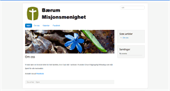 Desktop Screenshot of misjonskirken.info