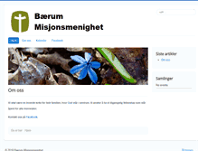 Tablet Screenshot of misjonskirken.info