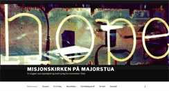 Desktop Screenshot of misjonskirken.no